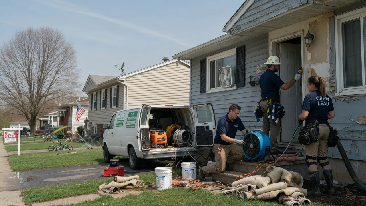 Flood Cleanup in Hillsborough, NJ near me